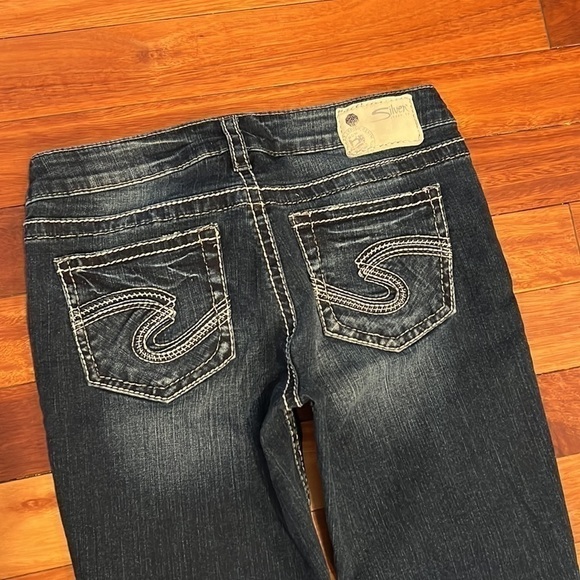 🌸 Silver Jeans Aiko Mid Slim Boot Size 27/31 - Picture 6 of 8